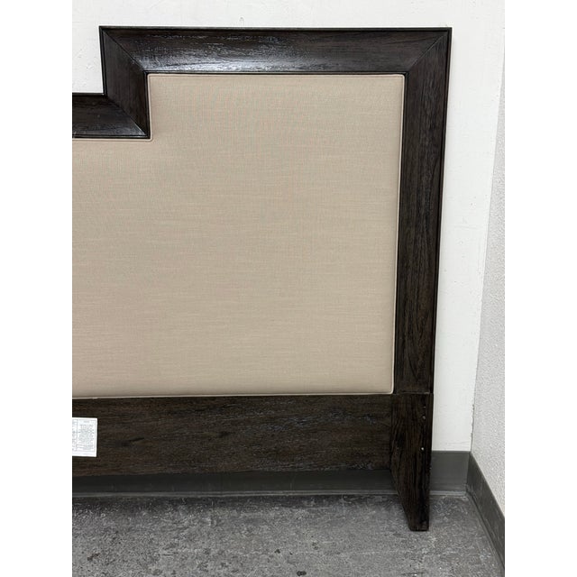 Eastern King Size Brownstone Logan Headboard For Sale In San Francisco - Image 6 of 12