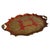 Mid-Century Florentine Rococo Style Scalloped Red Giltwood Tray, Italy, 1950s For Sale - Image 14 of 14