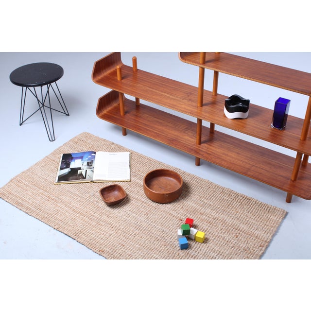 Mid-Century Modern Teak Wall Unit attributed to Willem Lutjens for Gouda Den Boer, 1950s For Sale - Image 3 of 18