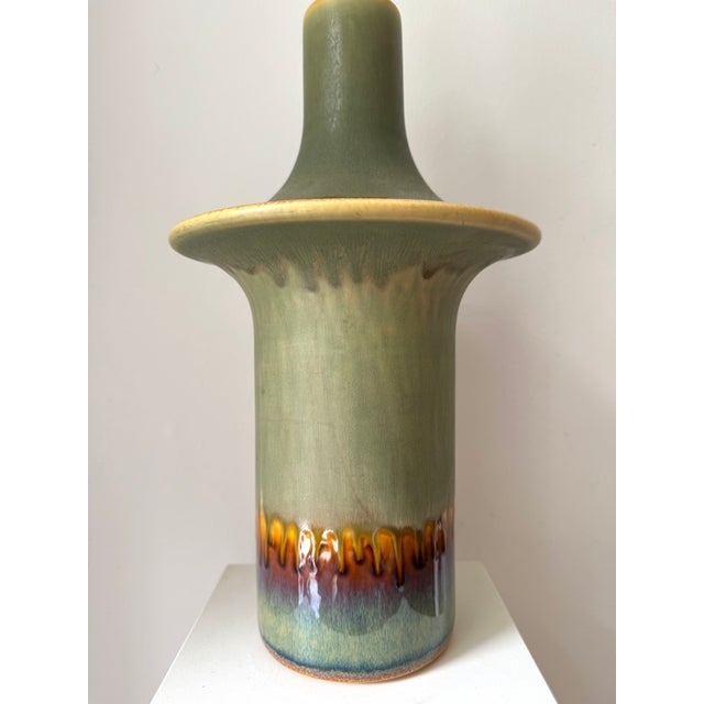 Einar Johansen Vintage Danish Table Lamp by Einar Johansen for Søholm Stoneware, 1970s For Sale - Image 4 of 13