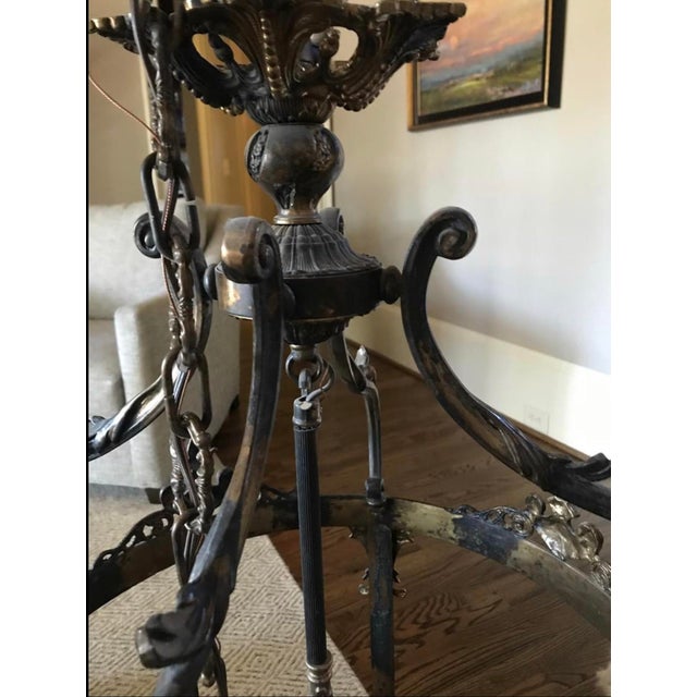 Metropolitan 9 Light Traditional European Foyer Pendant / Chandelier For Sale - Image 4 of 11