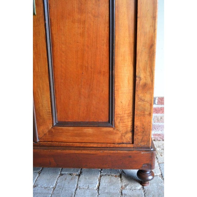 Antique Cherry Wood Maids Wardrobe. For Sale - Image 6 of 10