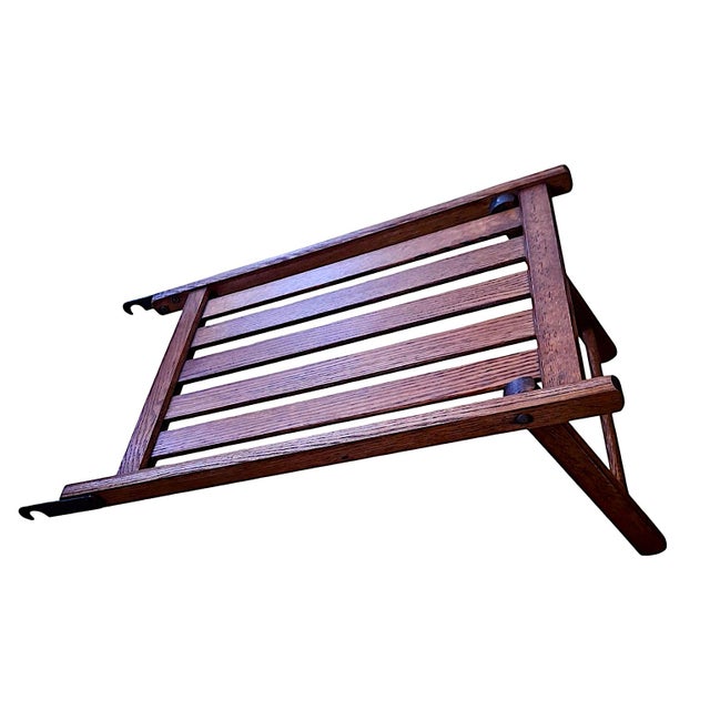 Vintage Steamer Chair Recalls the Golden Age of Leisure Travel, by Paris Manufacturing For Sale - Image 13 of 16