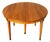 Louis XVI Cherry Wood Dining Table with Extension, 1970s For Sale