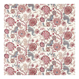 Sanderson Salisbury Embroidery Fabric in Crimson
