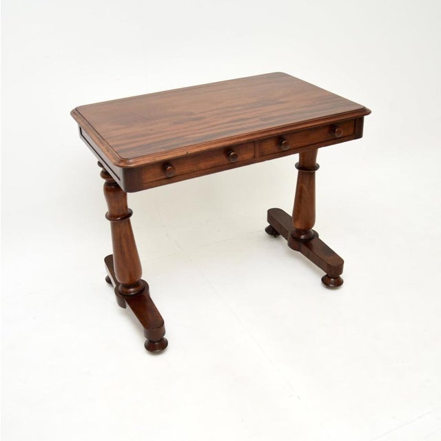William IV Writing Table, 1830s For Sale - Image 11 of 11