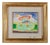 Luciano Schifano, Landscape, Oil on Cardboard, 1980s For Sale