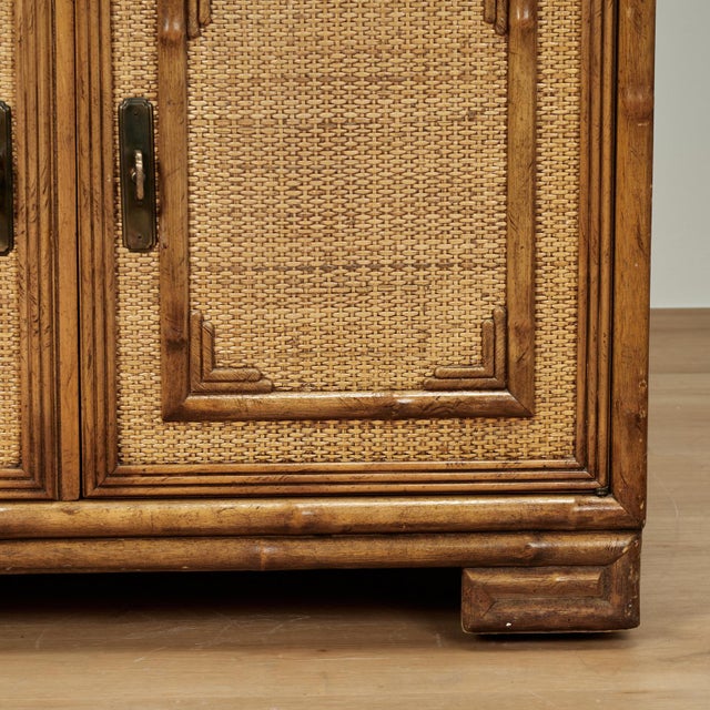 Vintage Asian Modern Credenza or Buffet by Drexel For Sale - Image 13 of 15