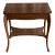 American Tiger Oak Side Table W. Shelf For Sale