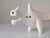 Roberto Rigon, White Rhinoceros, 1970s, Ceramic For Sale - Image 4 of 8
