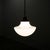 1930s Art Deco Milk Glass Pendant Light For Sale - Image 6 of 17
