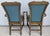 American of Martinsville Vintage American of Martinsville Chippendale Dining Armchairs Teal Set of 8 For Sale - Image 4 of 15