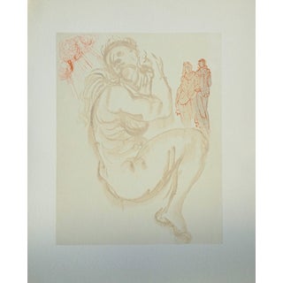 Salvador Dali, Le songe de Dante, Nude, Etching For Sale
