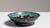 1970s Italy Teal Ceramic Serving Bowl For Sale - Image 12 of 15