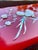 Mid-Century Modern Vintage Japanese Red Lacquer Smoking Box With Mother-of-Pearl Birds and Brass Ash Receiver For Sale - Image 3 of 16