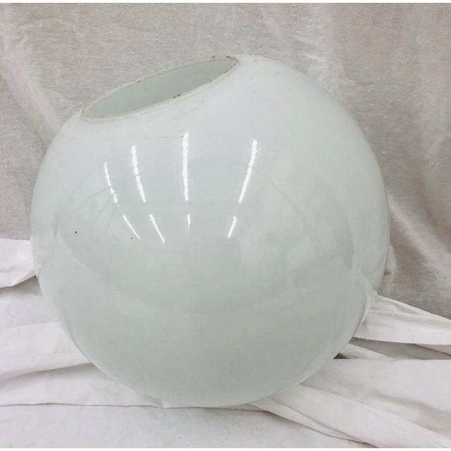 Vtg Mid Century Modern Double Pendant Chandelier by Lightolier For Sale - Image 11 of 13