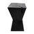 Andrianna Shamaris Charred Hourglass Tamarind Wood Side Table For Sale - Image 15 of 18