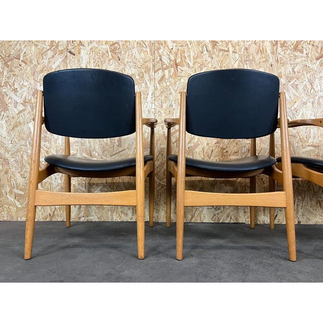 Danish Oak Dining Chairs, 1970s, Set of 4 For Sale - Image 10 of 18