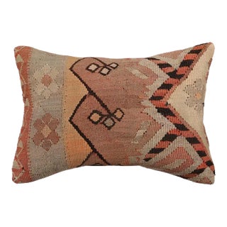 Turkish Kilim Rug Pillow Cover For Sale