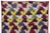 1920s Vintage Uzbek Tribal Silk Ikat Wall Hanging, 1920s For Sale - Image 5 of 16