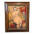 Reclining Figure — Italian Modernist Oil on Board - 1960s For Sale