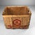 Mid-Century Modern Vintage Japanese Bamboo Harvest Basket, 1960s For Sale - Image 3 of 10