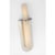 Silver Kelly Wearstler for Visual Comfort Signature Fosse 18" Invertable Offset Oval Sconce in Polished Nickel with Alabaster For Sale - Image 8 of 12