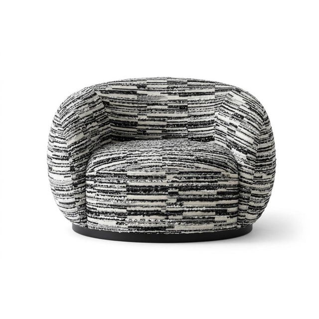 Textile Tregua Swivel Chair by Moanne For Sale - Image 7 of 7