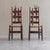Brutalist Sculptural Brutalist High-Back Chairs, 1960s, Set of 2 For Sale - Image 3 of 14