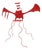 Emissario Del Sogno Statue in Forged Steel & Acrylic by Metalmorphosis Studio For Sale