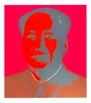After Andy Warhol, Mao Zedong, Silkscreen