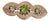 Antique Yellow & White Gold Peridot Brooch For Sale