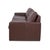 Conseta Leather Three-Seater Brown Coffee Mahogany Sofa by COR For Sale - Image 10 of 11
