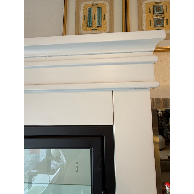 Ballard Designs Delano Glass Door Cabinet For Sale - Image 10 of 12