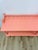 Vintage Console Table Thomasville Allegro Style Pink Faux Bamboo Hollywood Regency For Sale - Image 14 of 14