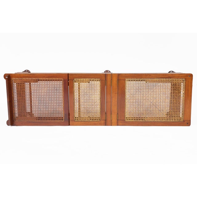 Mid 19th Century Campaign Folding Caned Daybed For Sale - Image 14 of 16