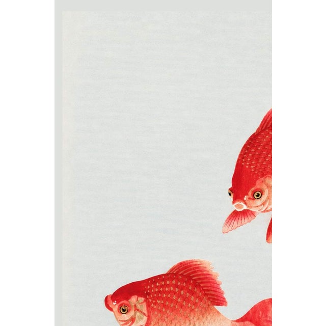 A graceful example of early twentieth-century Japanese woodblock art, this vintage art print reproduction features Two...