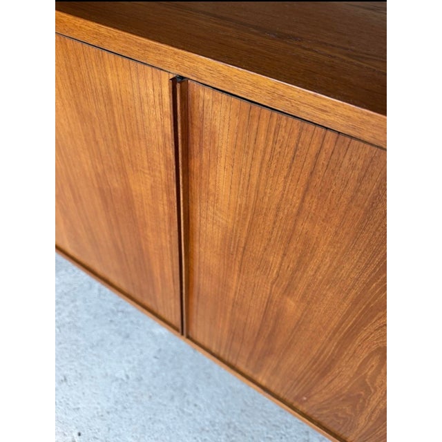 Mid-Century Danish Teak Sideboard with Tambour Doors from Hornslet Møbelfabrik For Sale - Image 14 of 18