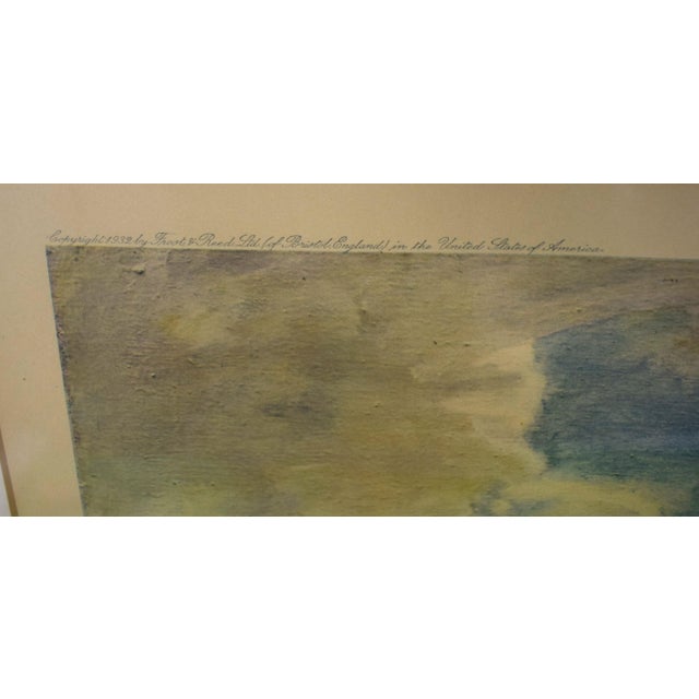 White Unsaddling at Epsom, Summer Meeting. 1932 Chromolithograph by Alfred Munnings (Signed) For Sale - Image 8 of 9