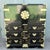 Striking Chinese Chinoiserie armoire and chest of drawers finished in glossy black lacquer with intricate hand-painted...