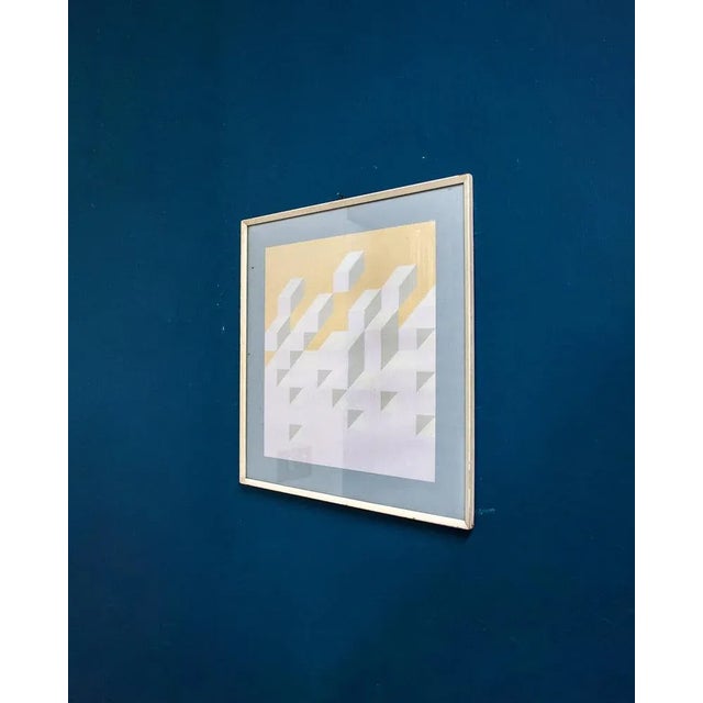 Lithography. Artist test on the back. Dadamaine artist 1979 This piece has an attribution mark, I am sure that it is...