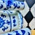 Grand Chinoiserie Tulipière Blue & White Porcelain Vase Multi-Spout, 15" For Sale - Image 10 of 14