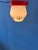 Vintage Opaline Glass Ceiling Lamp with Orange Ceiling Cap from Thabur For Sale - Image 11 of 11