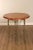 High Quality High Top Table with Round Pine Plank Top and Scrolling Metal Base