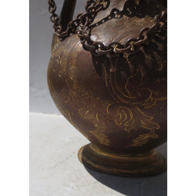 Antique Moroccan Gilt Brass Tea/Coffee Urn For Sale In New York - Image 6 of 8