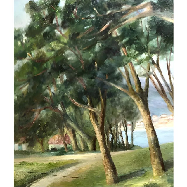 French School Artist, Seaside, Early 20th Century, Oil Painting, Framed For Sale - Image 3 of 6