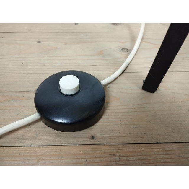 Tripod Floor Lamp in Fiberglass and Metal from Dame & Co., 1960s For Sale - Image 15 of 17