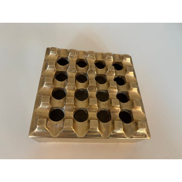 Vintage Ultima 15 Brass Ashtray by Holger Bäckström & Bo Ljungberg, 1960s For Sale - Image 10 of 14