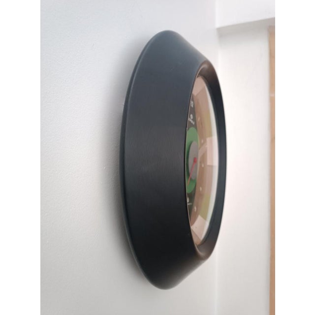 Arcobaleno Clock by Albert Leclerc for Lorenz, 1969 For Sale - Image 4 of 7