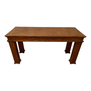 Parchment Console Table by Hart Associates